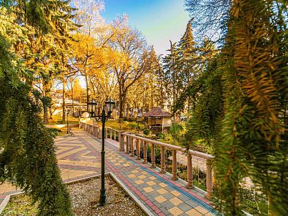 Санаторий «Радуга», Кисловодск. Территория